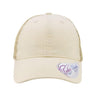 Infinity Her Women's Washed Mesh-Back Cap - Infinity Her TESS Infinity Her Vanilla/ Longhorn/ Khaki Adjustable