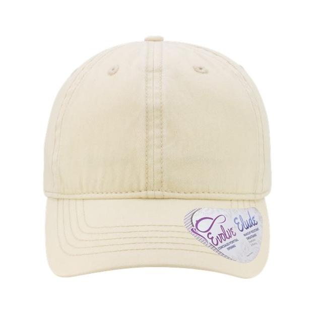 Infinity Her Women's Pigment-Dyed with Fashion Undervisor Cap - Infinity Her CASSIE Infinity Her Vanilla/ Longhorn Adjustable