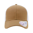 Infinity Her Women's Modern Trucker Cap - Infinity Her CHARLIE Infinity Her Caramel/ White Adjustable