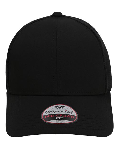 Imperial The Whitaker Mesh Cap - Imperial 1988M Imperial Black Adjustable