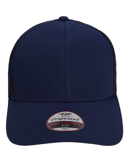 Imperial The Whitaker Mesh Cap - Imperial 1988M Imperial Dark Blue Adjustable