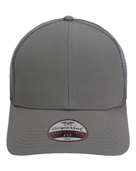 Imperial The Whitaker Mesh Cap - Imperial 1988M Imperial Grey Adjustable