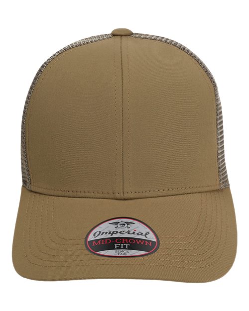 Imperial The Whitaker Mesh Cap - Imperial 1988M Imperial Khaki Adjustable