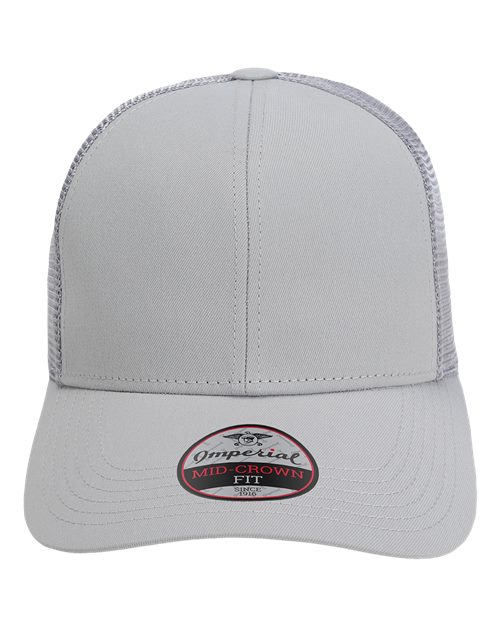 Imperial The Whitaker Mesh Cap - Imperial 1988M Imperial Light Grey Adjustable