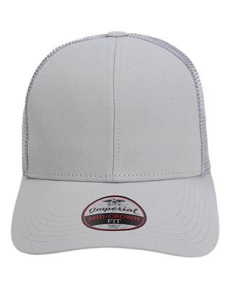 Imperial The Whitaker Mesh Cap - Imperial 1988M Imperial Light Grey Adjustable