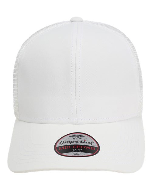 Imperial The Whitaker Mesh Cap - Imperial 1988M Imperial White Adjustable