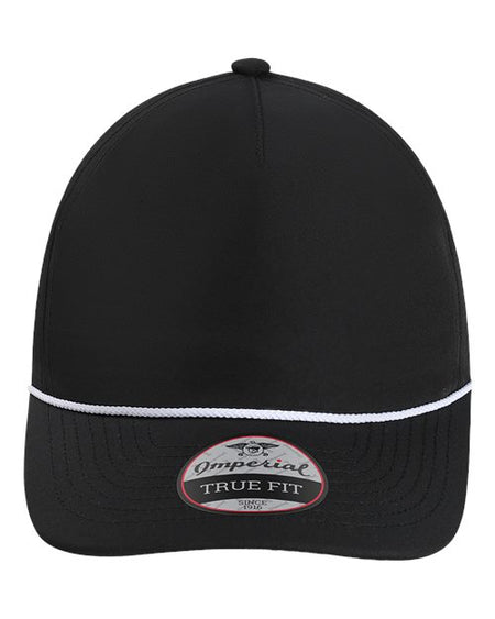 Imperial The Harrison Cap - Imperial 5054U Imperial Black/ White Adjustable