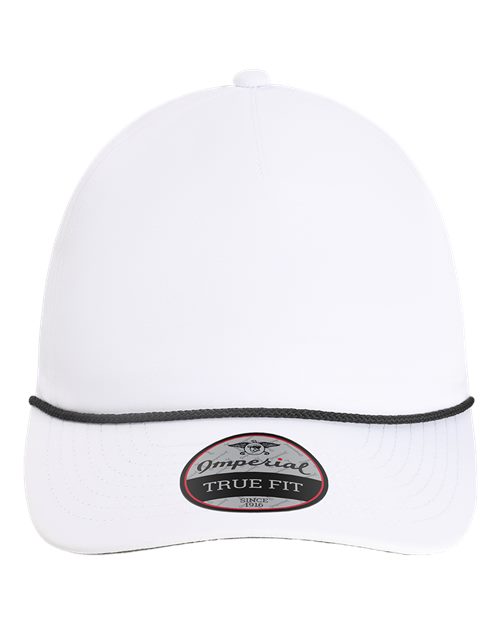 Imperial The Harrison Cap - Imperial 5054U Imperial White/ Black Adjustable