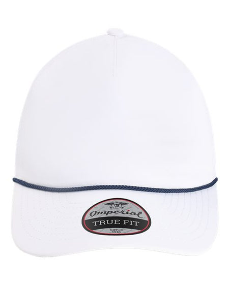 Imperial The Harrison Cap - Imperial 5054U Imperial White/ Navy Adjustable