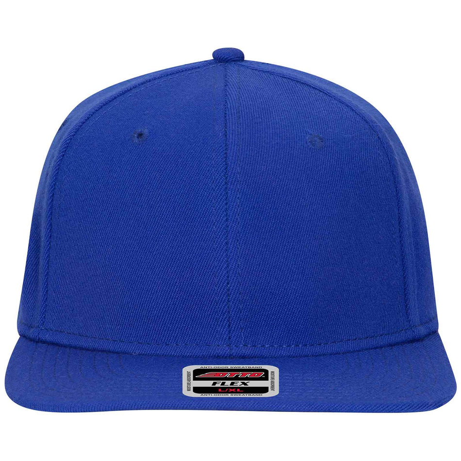 OTTO CAP "OTTO FLEX" 6 Panel Mid Profile Baseball Cap OTTO 13-1156 Otto Cap 001 - Royal S/M