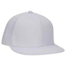 OTTO CAP® OTTO FLEX® Fitted 6 Panel Mid Profile Flat Visor Baseball Cap OTTO 13-680