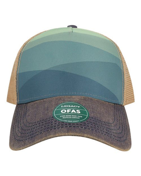 LEGACY Old Favorite Five-Panel Trucker Cap - LEGACY OFAFP