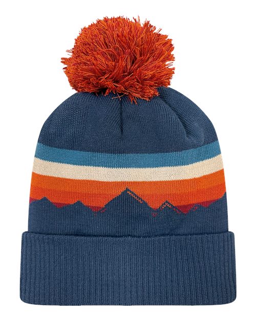 LOCALE Grand Recycled Beanie - LOCALE GRNDSR LOCALE Alpenglow/ Navy One Size