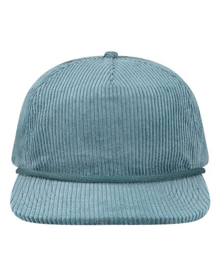 LOCALE Unstructured with Rope Cap - LOCALE WILSON LOCALE Lake Blue Corduroy Adjustable