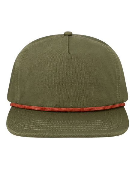 LOCALE Unstructured with Rope Cap - LOCALE WILSON LOCALE Olive Green Adjustable