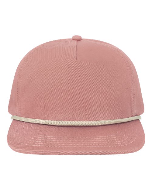 LOCALE Unstructured with Rope Cap - LOCALE WILSON LOCALE Rose/ Cream Adjustable