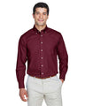 Joe's USA Men's Crown Collection® Broadcloth Woven Dress Shirt