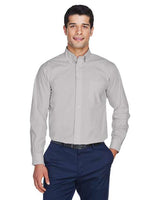 Joe's USA Men's Crown Collection® Broadcloth Woven Dress Shirt