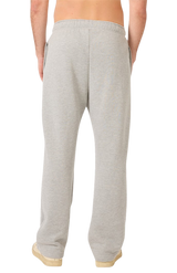 Royal Apparel 13056 Unisex Cotton Fleece Straight Leg Sweatpant - Heather Grey