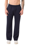 Royal Apparel 13056 Unisex Cotton Fleece Straight Leg Sweatpant - Navy