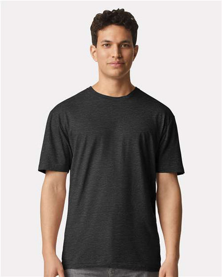 Gildan Light Cotton T-Shirt - Heather Dark Grey - Gildan 3000 Gildan Heather Dark Grey M