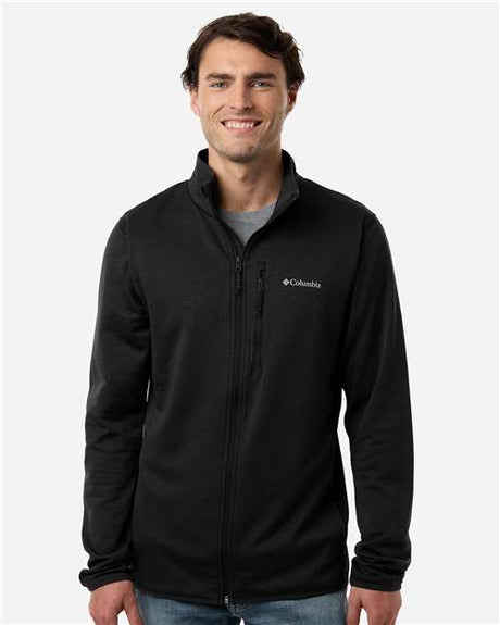 Columbia 213684 Men's Essential Hike Grid Fleece Full-Zip