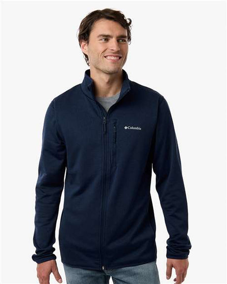 Columbia 213684 Men's Essential Hike Grid Fleece Full-Zip