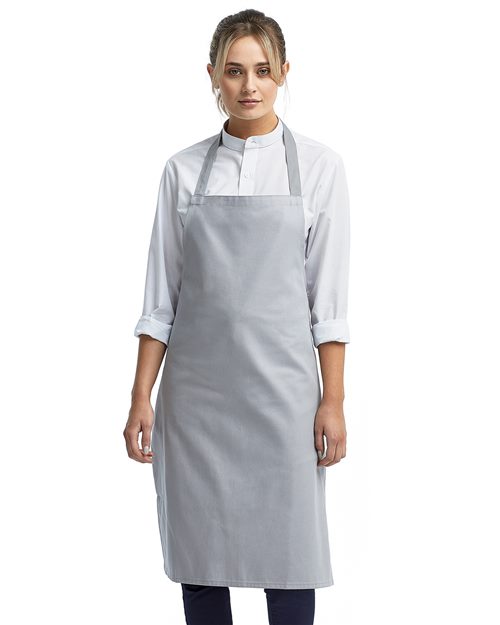 Artisan Collection by Reprime Organic Cotton Bib Apron - Artisan Collection by Reprime RP102 Artisan Collection by Reprime