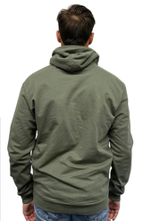Royal Apparel 13155 Unisex Cotton Pullover Hoodie - Army