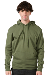 Royal Apparel 13155 Unisex Cotton Pullover Hoodie - Army