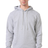Royal Apparel 13155 Unisex Cotton Pullover Hoodie - Heather Grey