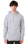 Royal Apparel 13155 Unisex Cotton Pullover Hoodie - Heather Grey
