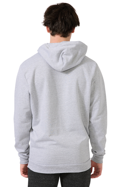Royal Apparel 13155 Unisex Cotton Pullover Hoodie - Heather Grey