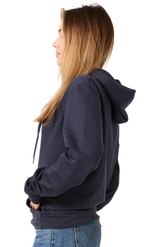 Royal Apparel 13155 Unisex Cotton Pullover Hoodie - Navy
