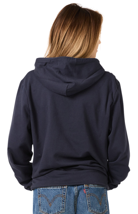 Royal Apparel 13155 Unisex Cotton Pullover Hoodie - Navy