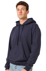 Royal Apparel 13155 Unisex Cotton Pullover Hoodie - Navy