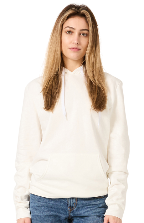 Royal Apparel 13155 Unisex Cotton Pullover Hoodie - Pfd White
