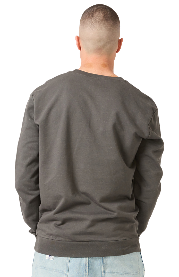 Royal Apparel 13159 Unisex Cotton Crew Neck Sweatshirt - Asphalt