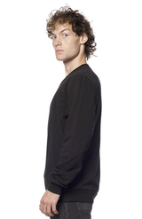 Royal Apparel 13159 Unisex Cotton Crew Neck Sweatshirt - Black