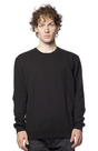 Royal Apparel 13159 Unisex Cotton Crew Neck Sweatshirt - Black