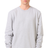 Royal Apparel 13159 Unisex Cotton Crew Neck Sweatshirt - Heather Grey