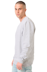 Royal Apparel 13159 Unisex Cotton Crew Neck Sweatshirt - Heather Grey