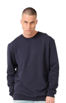 Royal Apparel 13159 Unisex Cotton Crew Neck Sweatshirt - Navy