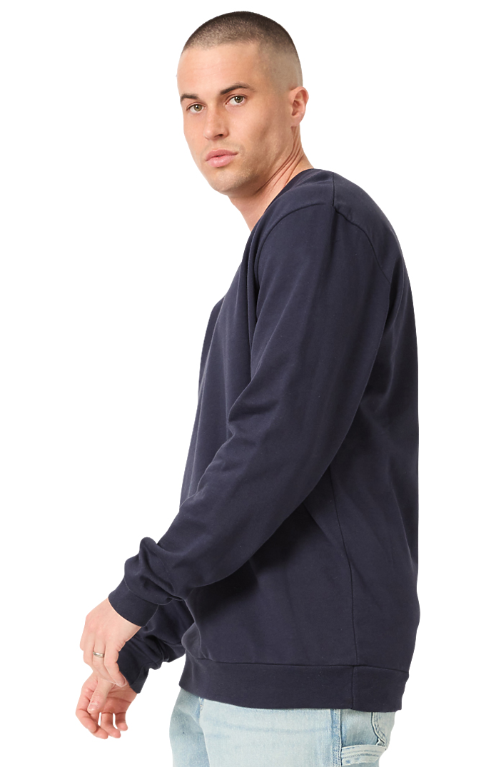 Royal Apparel 13159 Unisex Cotton Crew Neck Sweatshirt - Navy