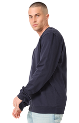 Royal Apparel 13159 Unisex Cotton Crew Neck Sweatshirt - Navy
