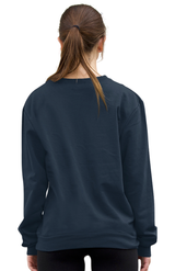Royal Apparel 13159 Unisex Cotton Crew Neck Sweatshirt - Navy
