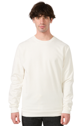 Royal Apparel 13159 Unisex Cotton Crew Neck Sweatshirt - Pfd White