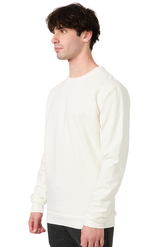 Royal Apparel 13159 Unisex Cotton Crew Neck Sweatshirt - Pfd White