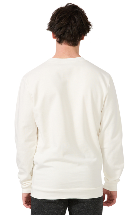 Royal Apparel 13159 Unisex Cotton Crew Neck Sweatshirt - Pfd White