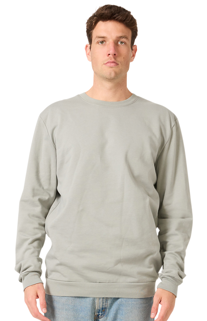 Royal Apparel 13159 Unisex Cotton Crew Neck Sweatshirt - Rock